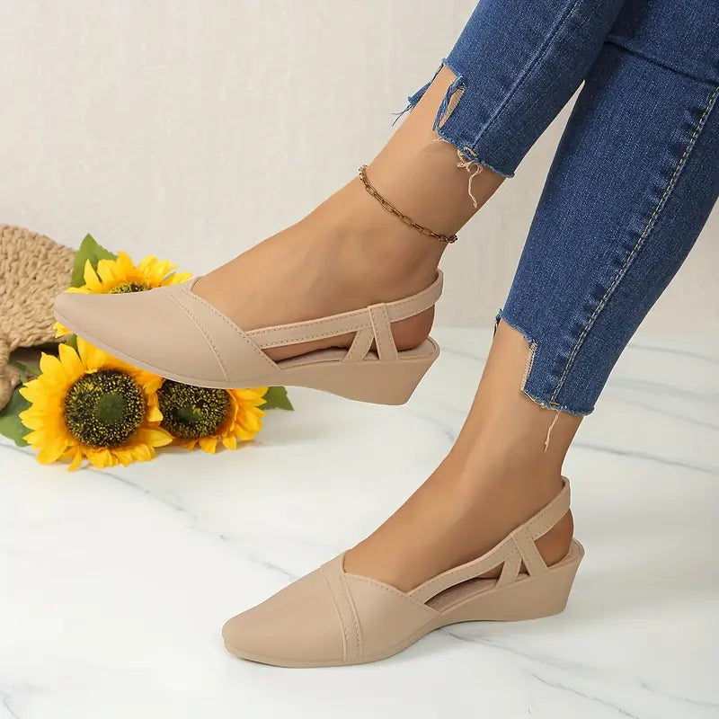 ZAPATOS DE CUÑA CLARISSE | CUERO PREMIUM